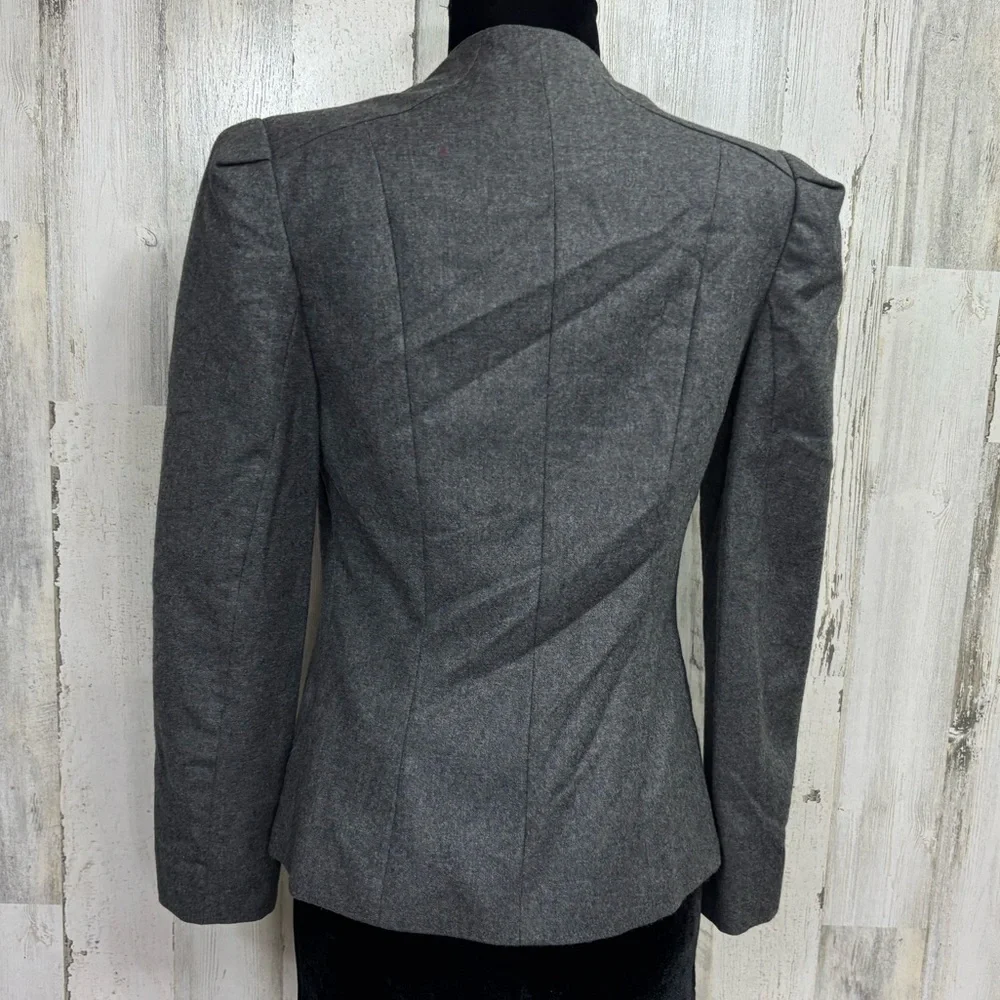Cassidy Vintage 80’s Gray‎ Wool Blazer